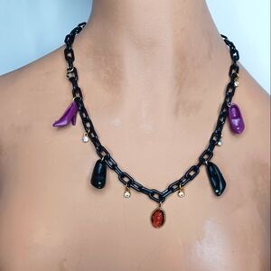 Vintage Barbie Doll High Heel Shoe Necklace.